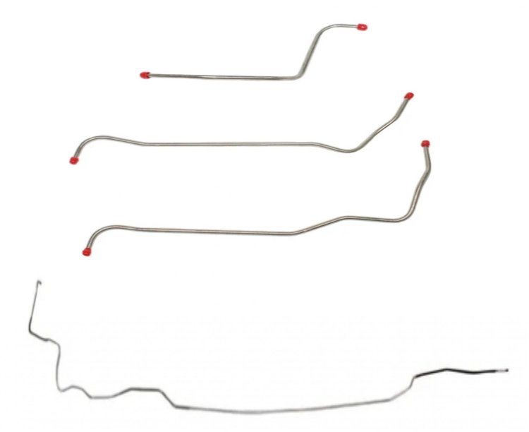 Fuel Vapor Return Line Kit for 1971-1972 Chevy Chevelle Convertible [Stainless Steel]