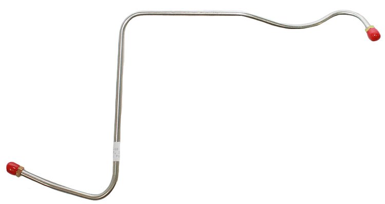 Fuel Line, Fuel Pump to Carburetor for Select 1966-1967 Chevrolet Models with 327/210 HP 2-bbl Engine [Stainless Steel]