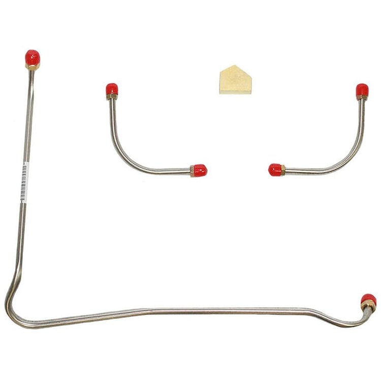 Fuel Line Kit, Fuel Pump to Carburetor for Select 1967-1968 Chevrolet Models with 396 Engine 375 HP [Stainless Steel]