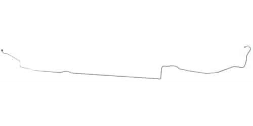 Intermediate Brake Line for 1971-1973 Chevy Camaro, Pontiac Firebird with Power Disc Brakes [1-PC, Steel]