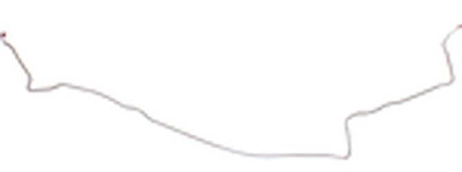Intermediate Brake Line for 1974-1977 Chevy Camaro, Pontiac Firebird with Power Disc Brakes [1-PC, Steel]