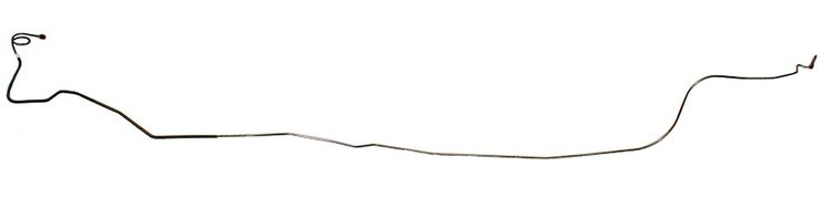 Intermediate Brake Line for 1982-1983 Chevy Camaro, Pontiac Firebird with 5.0L 8-Cylinder Engine [1-PC, Stainless Steel]
