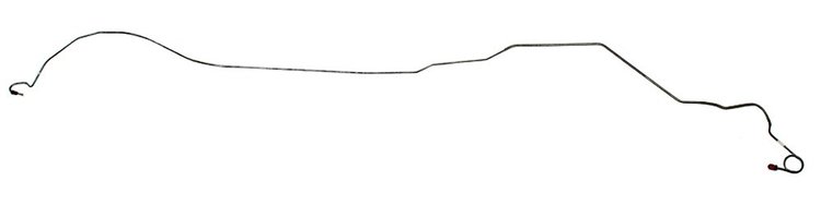 Intermediate Brake Line for 1984-1985 Chevy Camaro, Pontiac Firebird with 5.0L 8-Cylinder Engine [1-PC, Stainless Steel]