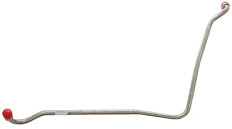 Fuel Line, Fuel Pump to Carburetor for Select 1967-1969 Chevrolet Models with 396 4-bbl Engine 325/350 HP [Steel] 1-Piece