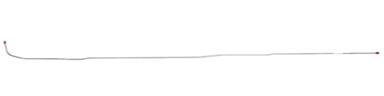 Rear-Half Intermediate Brake Line for 1951-1955 Chevrolet & GMC Series I, 1/2-Ton Trucks with Short Bed [Stainless Steel]