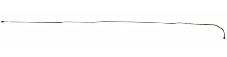 Rear-Half Intermediate Brake Line for 1951-1955 Chevrolet & GMC Series I, 1/2-Ton Trucks with Long Bed [Stainless Steel]
