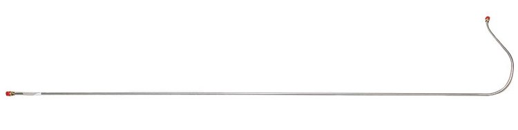 Intermediate Brake Line for 1955-1957 GM Series II, 1/2-Ton Trucks with Long Bed [Stainless Steel]