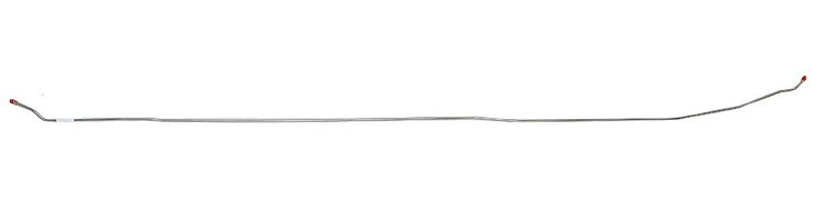 Intermediate Brake Line for 1967-1970 Chevrolet C10 & GMC C1500 2WD Long Bed Trucks with Rear Coil Springs [Stainless Steel]
