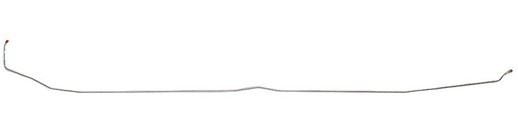 Intermediate Brake Line for 1967-1972 Chevrolet C10 & GMC C1500 2WD Trucks with Long Bed/Rear Leaf-Springs [Stainless Steel]