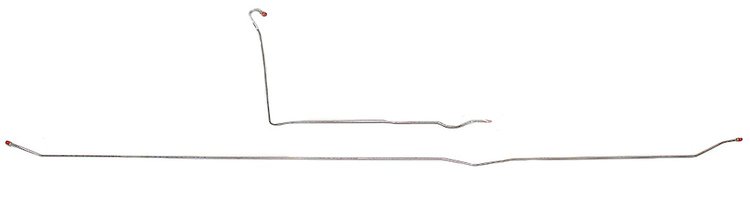 Intermediate Brake Line for 1967-1970 Chevrolet C10 & GMC C1500 2WD Trucks with Long Bed/Coil-Springs [Stainless Steel]