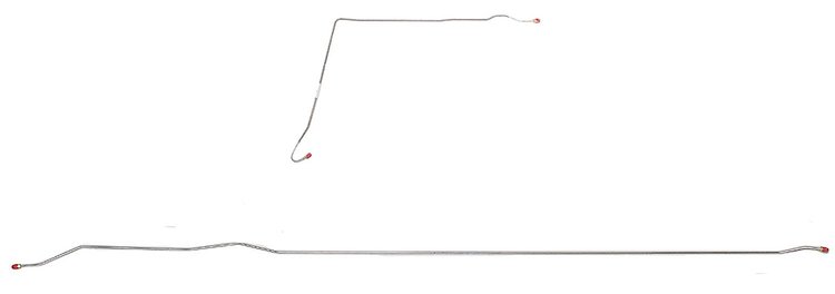 Intermediate Brake Line for 1971-1972 Chevrolet C10 & GMC C1500 Trucks with Short Bed/Coil-Springs [Stainless Steel]