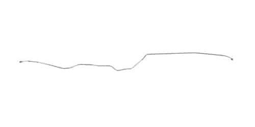 Main Front-to-Rear Fuel Line for 1947-1948 GM Series I Pickup Trucks with 216/228/235 6-Cyl. [5/16 in. O.D., Stainless Steel]