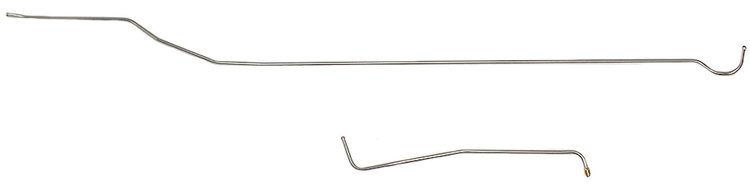 Main Front-to-Rear Fuel Line for 1971-1972 Chevy C10/C20, GMC C1500/C2500 2WD Trucks with 6-Cyl. Eng. [Stainless Steel]