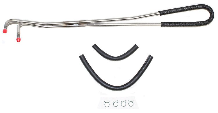Fuel Vapor Return Line Kit for 1971-1972 Chevy C10/20, GMC C1500/2500 Trucks, Cab Mounted with Loop [Stainless Steel]