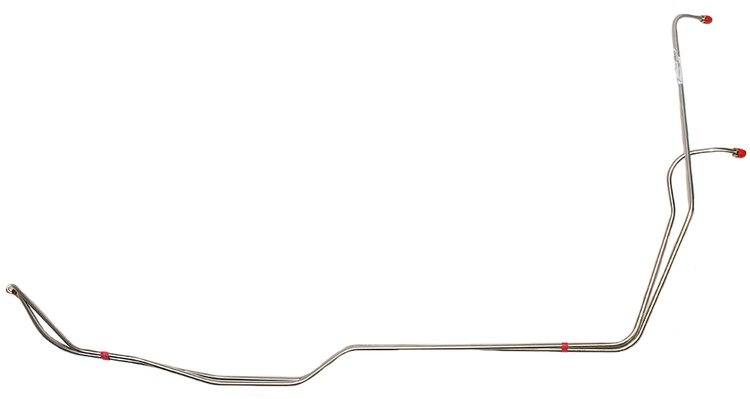 Transmission Oil Cooler Lines for 1971-1972 Chevy C10/C20, GMC C1500/C2500 w/Turbo-Hydramatic 350/400 Trans. [Stainless Steel]