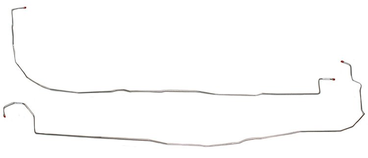 Intermediate Brake Line for 2002-2007 Hummer H2 [Stainless Steel]
