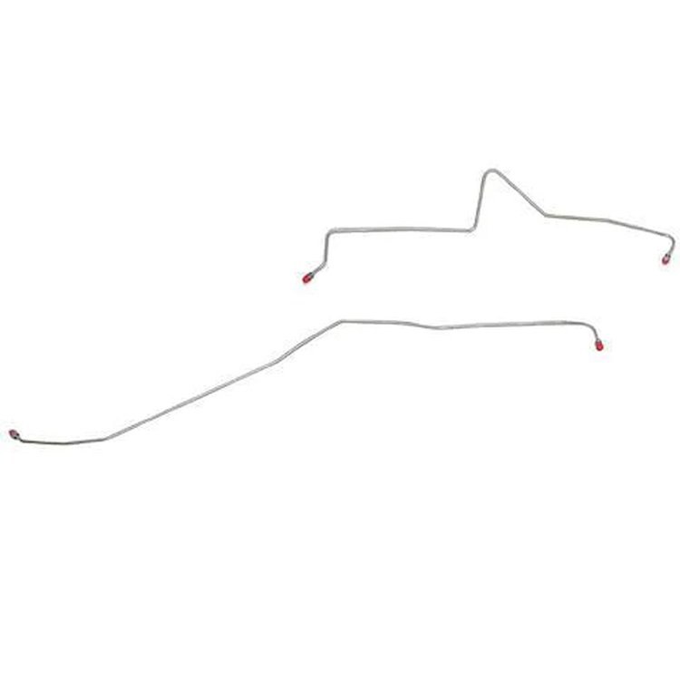 Rear Axle Brake Line Set for 2008-2012 GM 3500HD Cab & Chassis Dually [Stainless Steel]