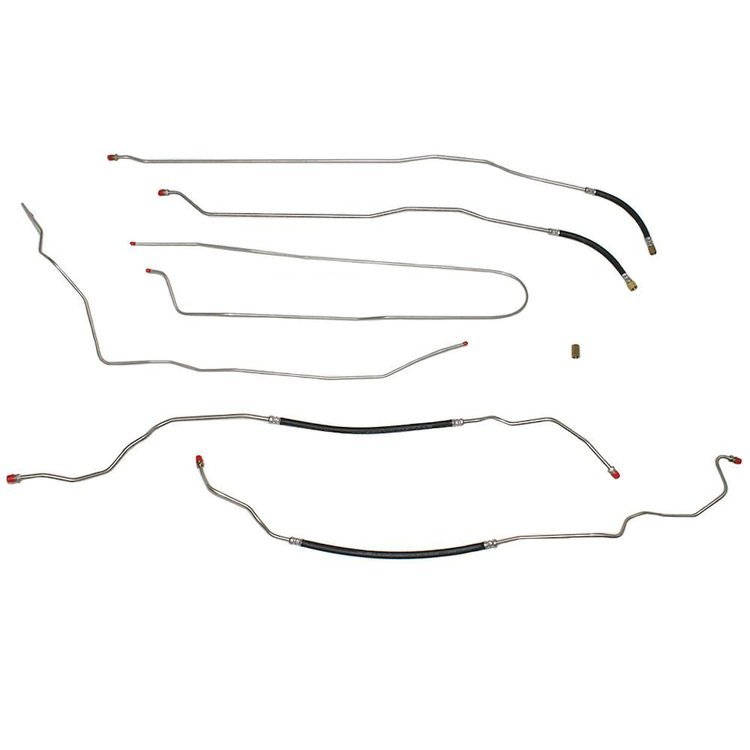 Complete Fuel Line Kit for 1998-2001 Chevy Blazer, GMC Jimmy 4-Door Trucks [Stainless Steel]