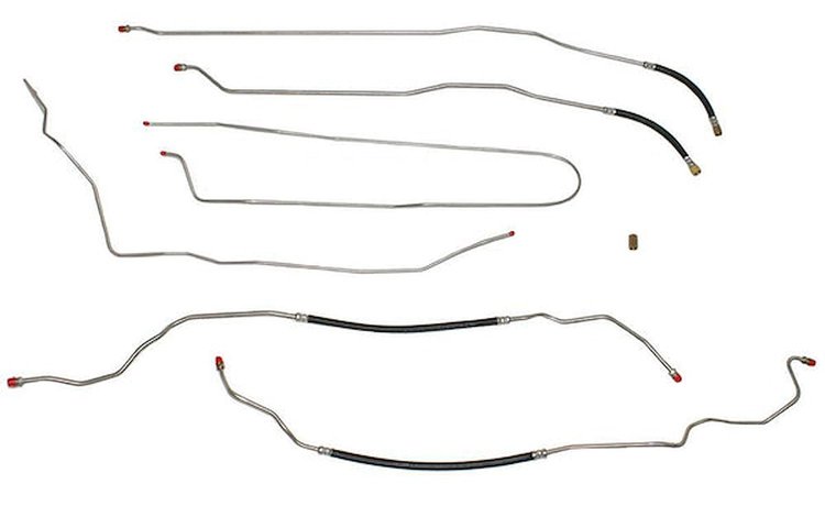 Complete Fuel Line Kit for 1998-2004 Chevy S-10 ZR2 4WD [Stainless Steel]