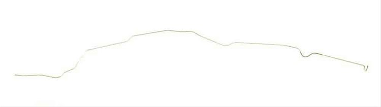 Main Front-to-Rear Fuel Line for 1962-1967 Chevrolet Chevy II/Nova with 8-Cylinder Engine [5/16 in. O.D., Stainless Steel]