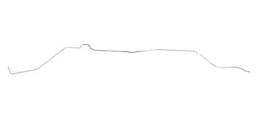 Main Front-to-Rear Fuel Line for 1968 Chevrolet Chevy II/Nova with 8-Cylinder Engine [3/8 in. O.D., Stainless Steel]