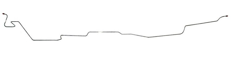 Intermediate Brake Line for 1966 Chevrolet Chevy/Nova with Dual Exhaust [Stainless]