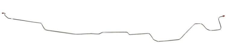 Intermediate Brake Line for 1966 Chevrolet Chevy/Nova with Single Exhaust [Stainless]