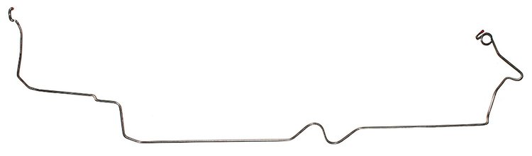 Intermediate Brake Line for 1969 Chevrolet Nova with Power Brakes [Stainless]