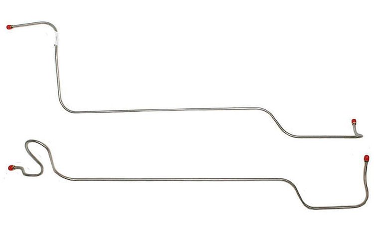 Transmission Oil Cooler Lines for 1962-1967 Chevrolet Chevy II/Nova w/700-R4 Transmission [Stainless Steel]