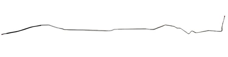Main Front-to-Rear Fuel Line for Select 1967 GM Models w/Convertible [5/16 in. O.D., Stainless Steel]