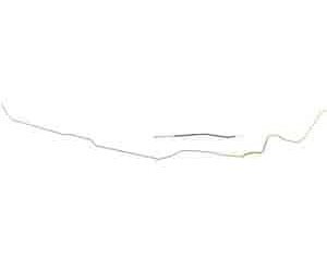 Fuel Return Line for Select 1968-1969 GM A-Body w/Hardtop [1/4 in. O.D., Stainless Steel]