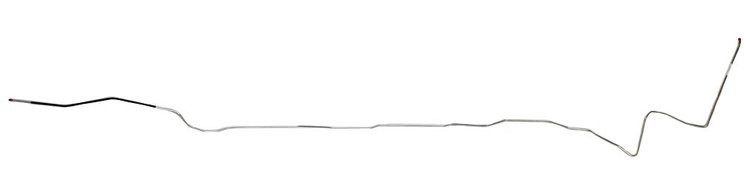 Fuel Return Line for Select 1969 GM Models w/Convertible [1/4 in. O.D., Stainless Steel]