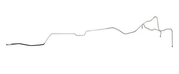 Fuel Return Line for 1970-1972 Pontiac GTO, Lemans, Tempest w/Hardtop/Emission [1/4 in. O.D., Stainless Steel]