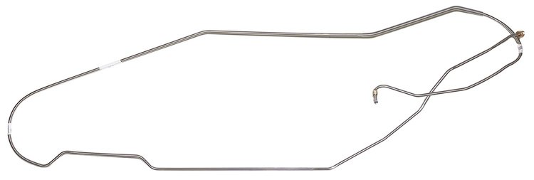 Intermediate Brake Line Set for Select 1967 GM Models w/Hardtop [Stainless Steel]