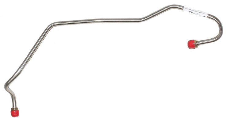 Fuel Line, Fuel Pump to Carburetor for 1975-1987 GM 3.8L (231) 6-Cyliner Engine [Stainless Steel]