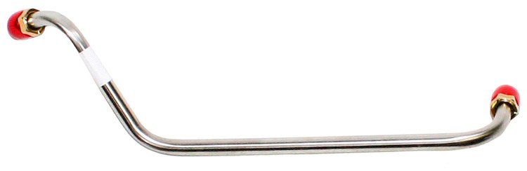 Fuel Line, Fuel Pump to Carburetor for Select 1977-1979 GM Models with 403K Olds. Engine [3/8 in.,Stainless Steel]