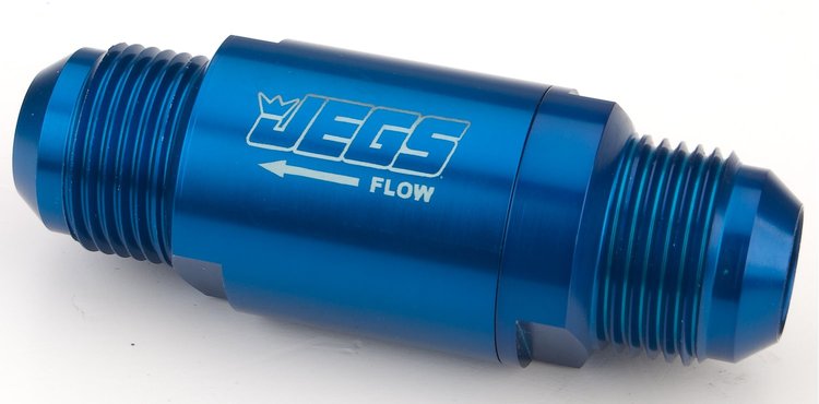 One-Way Fluid Check Valve [-12 AN, Blue]