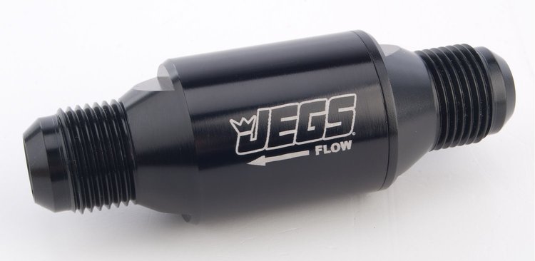 One-Way Fluid Check Valve [-8 AN, Black]