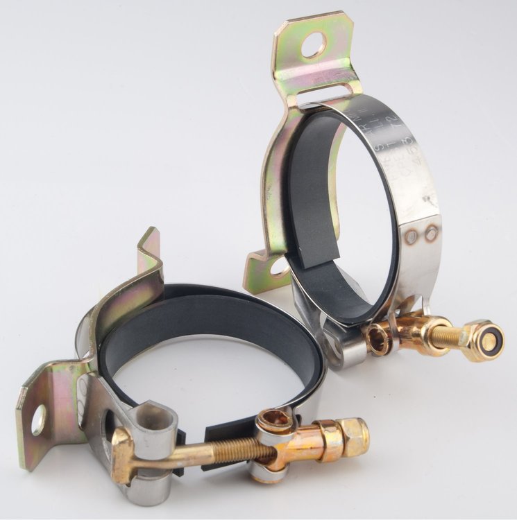 Fuel Pump & Filter T-Bolt Mounting Clamp System 2.5"-2.75" I.D. Clamp System