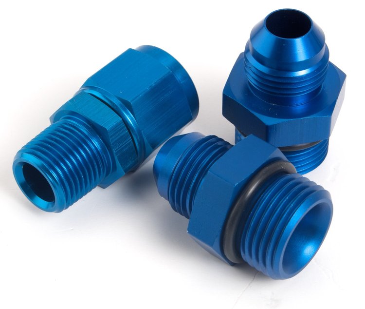 Fuel Filter Fitting Kit 2 x -10AN Port x -8AN Hose