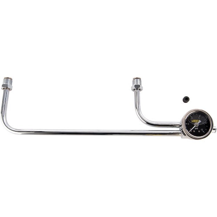 Dual Feed Fuel Line & Gauge Kit Center-to-Center Spacing: 8-21/32"