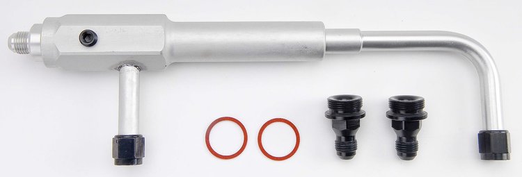 Adjustable Billet Fuel Line with Filter -06AN Inlet
