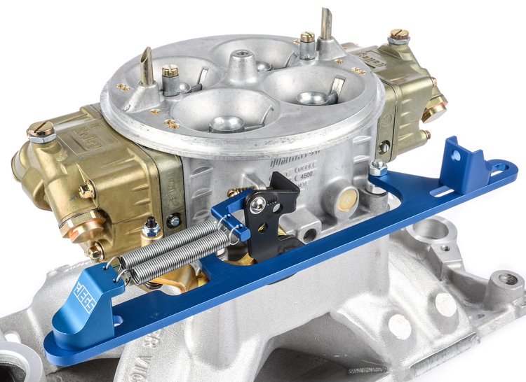 Throttle Bracket with Return Springs JEGS and Lokar Style Cable