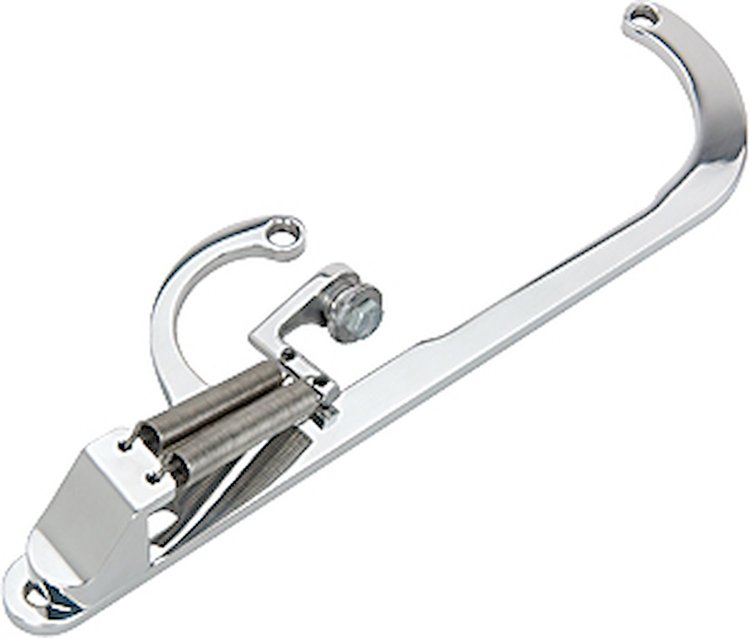 Polished Return Spring Bracket Holley, Edelbrock, Barry Grant Square Flange Carburetors