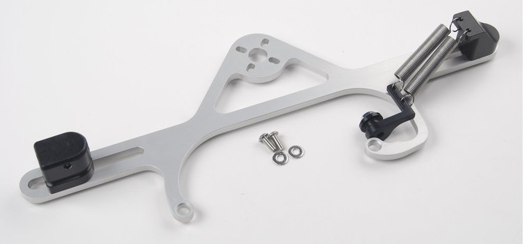 Throttle/Solenoid Combo Bracket For 4150 Carburetors
