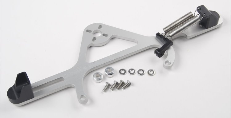 Throttle/Solenoid Combo Bracket For 4500 carburetors