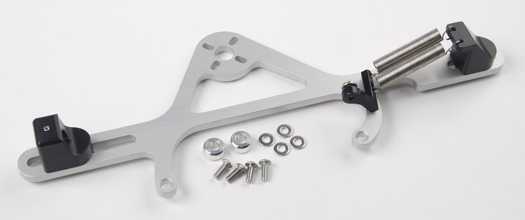 Throttle/Solenoid Combo Bracket For 4500 carburetors