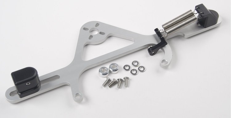 Throttle/Solenoid Combo Bracket For 4500 carburetors
