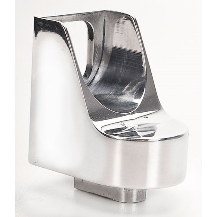 Polished Throttle Cable Mount Fits JEGS Billet Aluminum Throttle Brackets