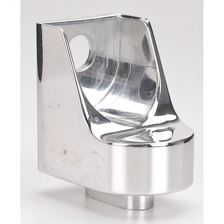 Polished Throttle Cable Mount Fits JEGS Billet Aluminum Throttle Brackets